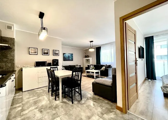 Lägenhet Blizej Morza Deluxe Apartmenty *