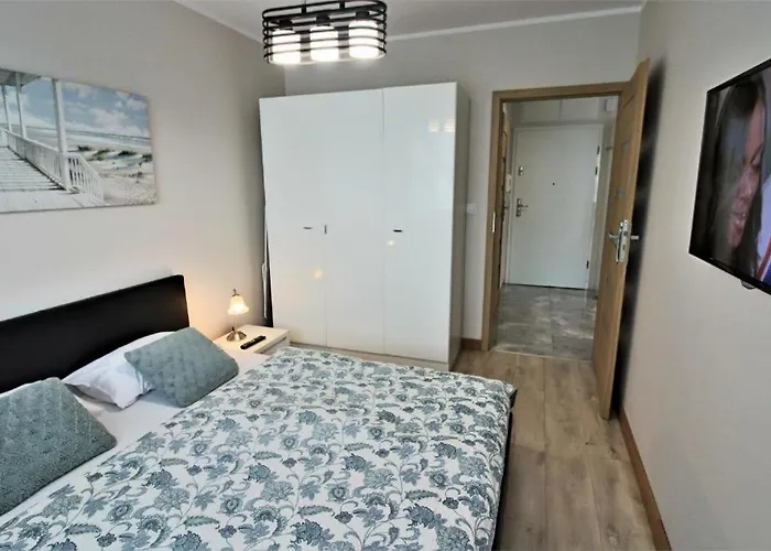 Lägenhet Blizej Morza Deluxe Apartmenty Kołobrzeg