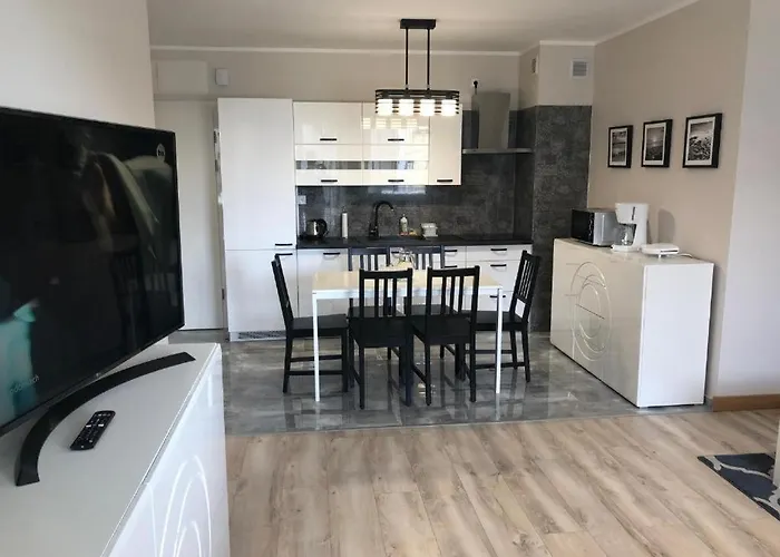 Lägenhet Blizej Morza Deluxe Apartmenty Kołobrzeg