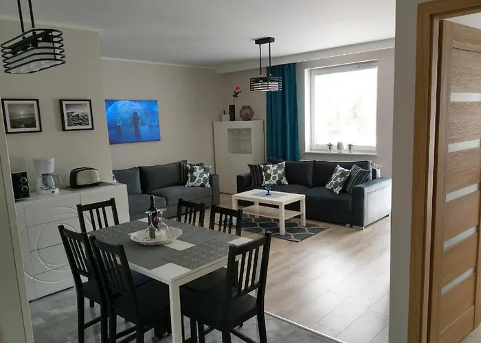 Lägenhet Blizej Morza Deluxe Apartmenty Kołobrzeg