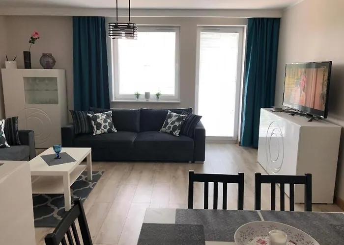 Lägenhet Blizej Morza Deluxe Apartmenty Kołobrzeg